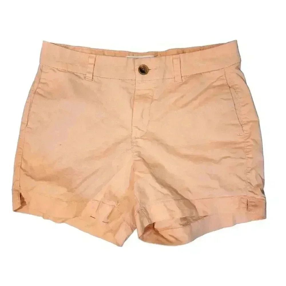 Old Navy Women's Peach Cotton Everyday Shorts